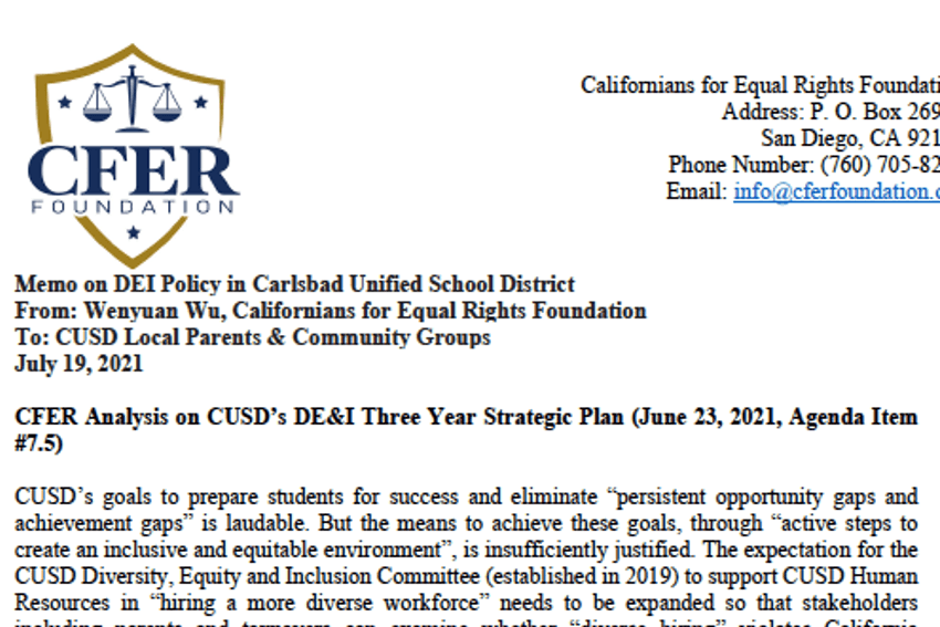 preview-image-policy-Analysis on a DEI Policy in the Carlsbad Unified School District